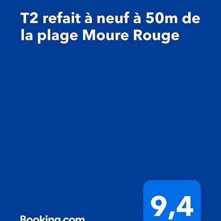 T2 Refait A Neuf A 50m De La Moure Rouge Apartament