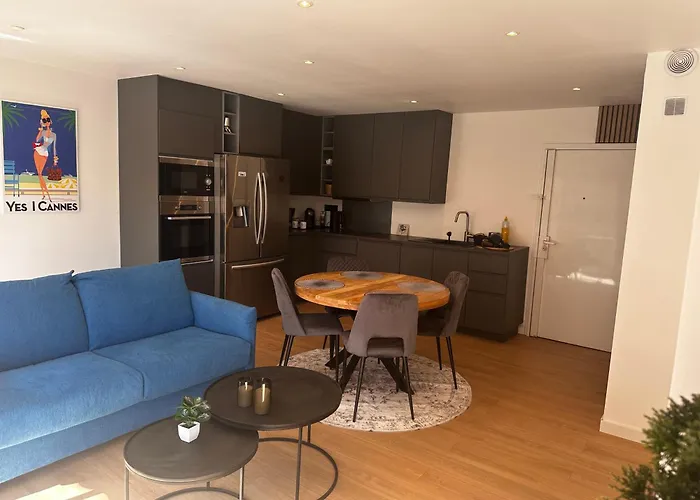 Apartament T2 Refait A Neuf A 50m De La Moure Rouge Cannes