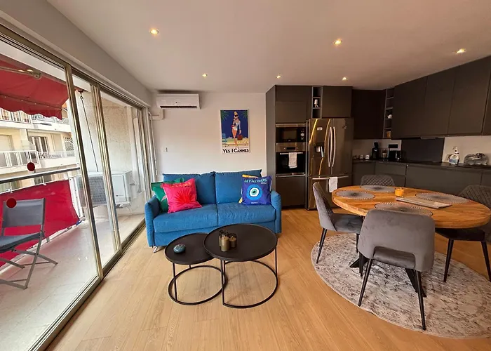 Apartament T2 Refait A Neuf A 50m De La Moure Rouge Cannes